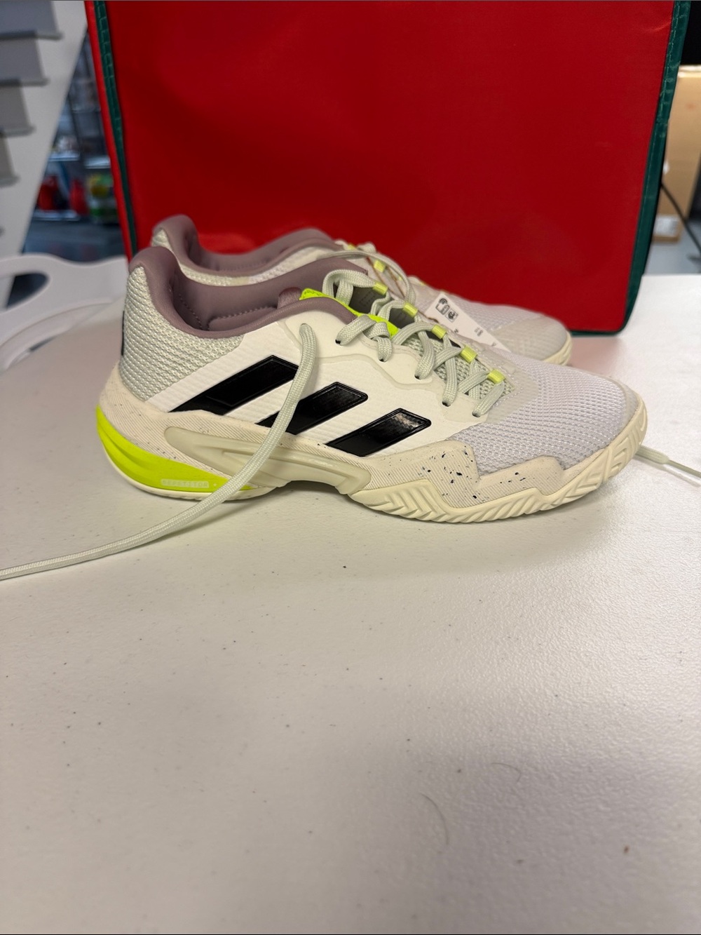 NEW womens Adidas Barricade 13w size 7 - Picture 4 of 10